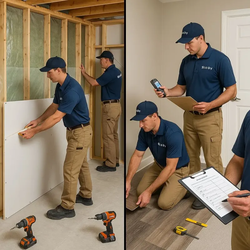 Repairs and Reconstruction process in York, NE